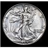 Image 2 : 1942-p Walking Liberty Half Dollar 50c Grades Choice AU/BU Slider