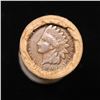 Image 2 : Mixed small cents 1c orig shotgun roll,1858 Flying Eagle Cent,1894 Indian Cent other end