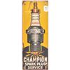 Image 1 : Champion Spark Plug Tin Sign