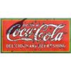 Image 1 : Large Coca-Cola Porcelain Sign