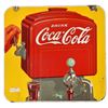 Image 2 : Coca-Cola Dispenser Porcelain Sign