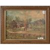 Image 1 : Studebaker Wagons Advertising Lithograph Framed