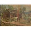 Image 2 : Studebaker Wagons Advertising Lithograph Framed