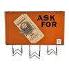 Image 1 : White Dot Flour Advertising Bag Rack