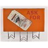 Image 2 : White Dot Flour Advertising Bag Rack
