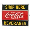 Image 2 : Coca-Cola Shop Here Lighted Sign