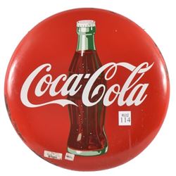 Coca-Cola Button Sign