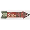 Image 2 : Ice Cold Coca-Cola Sold Here Arrow Sign