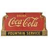 Image 1 : Coca Cola Fountain Service Sign