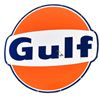 Image 1 : Gulf Oil Service Station Porcelain Sign