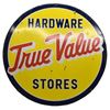Image 1 : True Value Hardware Stores Porcelain Sign