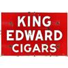 Image 1 : King Edwards Cigars Porcelain Sign