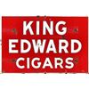 Image 1 : King Edwards Cigars Porcelain Sign