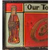 Image 2 : Coca-Cola Our Tobacco Always Fresh Tin Sign