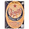 Image 1 : Zenith Cutlery Porcelain Flange Sign