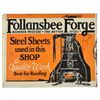 Image 1 : Follansbee Forge Steel Tin Flange Sign