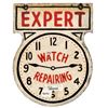 Image 1 : Jewelry Watch Repair Porcelain Sign