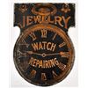 Image 2 : Jewelry Watch Repair Porcelain Sign
