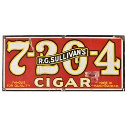RG Sullivan Cigar Porcelain Sign