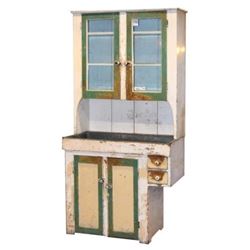 Antique Dry Sink Cupboard