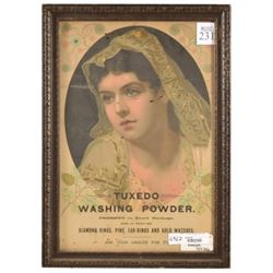 Tuxedo Washing Advertising Litho.