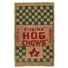 Image 1 : Purina Hog Chow Advertising Hooked Rug