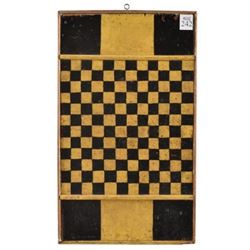 Folk Art Painted Game Board