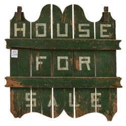 House For Sale Sign