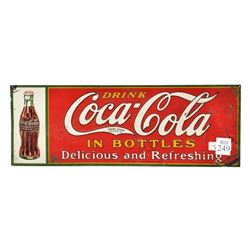 Coca-Cola In Bottles Tin Sign