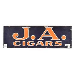 JA Cigars Porcelain Sign