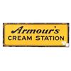 Image 1 : Armour's Cream Porcelain Sign