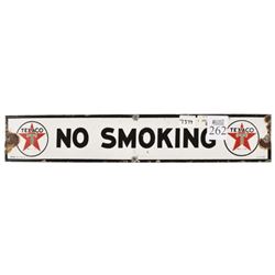 Texaco No Smoking Sign