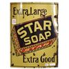 Image 1 : Star Soap Porcelain Sign