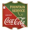 Image 1 : Coca-Cola Fountain Service Sign