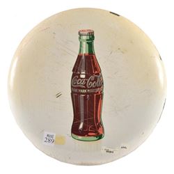 White Coca-Cola Button