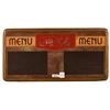 Image 1 : Coca-Cola Painted Wood Menu Board