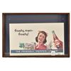 Image 1 : Dr Pepper Framed Lithograph
