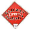 Image 1 : Railway Express Porcelain Sign