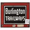 Image 1 : Burlington Trailways Porcelain Sign
