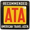 Image 1 : American Travel Association Tin Sign