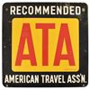 Image 2 : American Travel Association Tin Sign