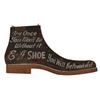 Image 1 : E.J. Shoes Painted Wood Sign