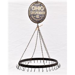 Ohio Made Suspenders Country Store Rack