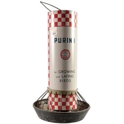 Purina Tin Poultry Feeder