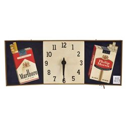 Marlboro Advertising Clock