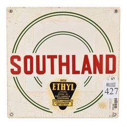 Southland Oil Porcelain Sign