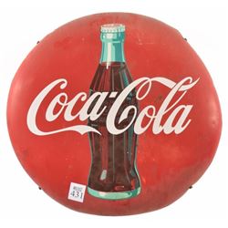 Coca-Cola Button Sign