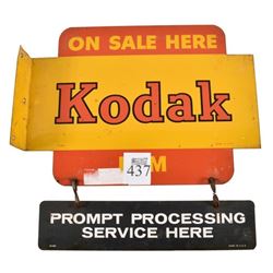 Kodak Film Flange Sign