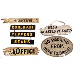 Collection of Wood Signs