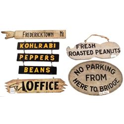 Collection of Wood Signs